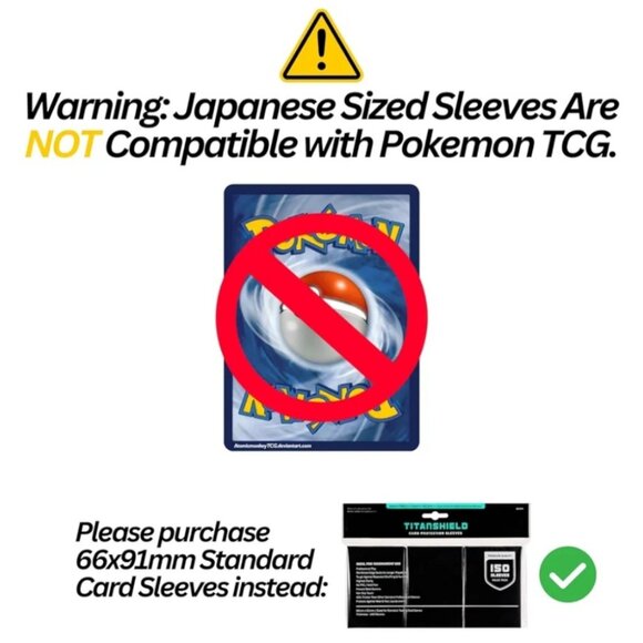 TitanShield (150 Sleeve/Black) Small Japanese Sized Trading Card Sleeves - Picture 6 of 8